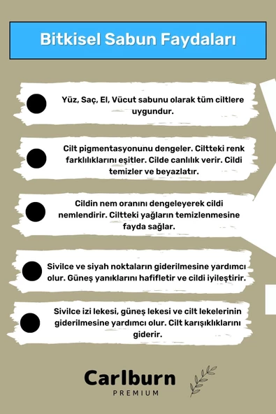 Özel Üretim %100 Doğal Güzel Kokulu El Yüz Saç Vücut Cilt Orijinal Sığla Sabunu - 3 Adet - 3