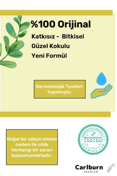 Özel Üretim %100 Doğal Güzel Kokulu El Yüz Saç Vücut Cilt Orijinal Limon Sabunu - 3 Adet - Resim 2