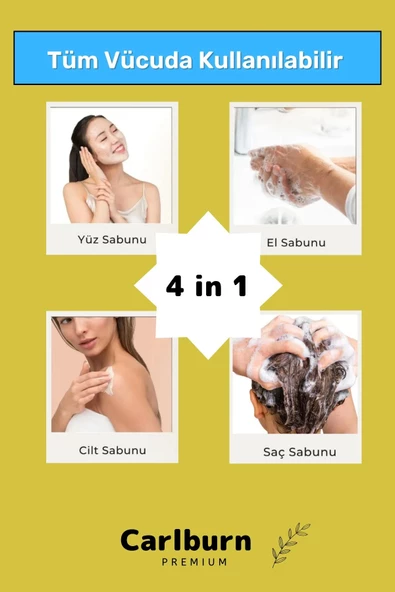 Özel Üretim %100 Doğal Güzel Kokulu El Yüz Saç Vücut Cilt Orijinal Limon Sabunu - 3 Adet - Resim 5