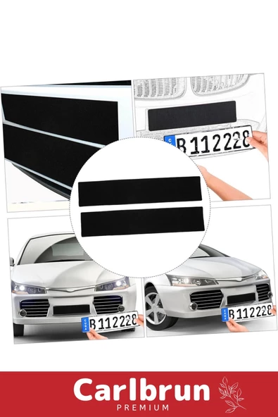 Ekstra Güçlü Neme Basınçlı Su Yağmur Isıya Dayanıklı Çift Taraflı 85x30mm Plaka Montaj Bandı 24 Adet - 3