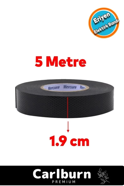 Özel Su Geçirmez Sızdırmaz Yanmaz Ekstra Güçlü Yapışkanlı Eriyen Kauçuk Yalıtım Bandı - 1 Adet - Resim 2