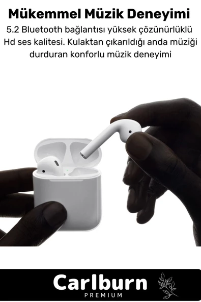 Premium 3. Nesil Ios Android Uyumlu Bluetooth Kulaklık Özel Seri Kulak Içi Kablosuz Kulaklık - 4