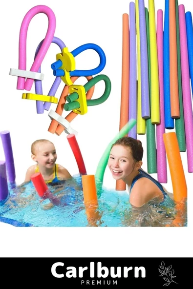 Özel Üretim Katlanabilir Kompakt Tasarım Makarna Deniz Havuz Yüzme Makarnası Köpüğü Sosisi - 3 Adet - 4