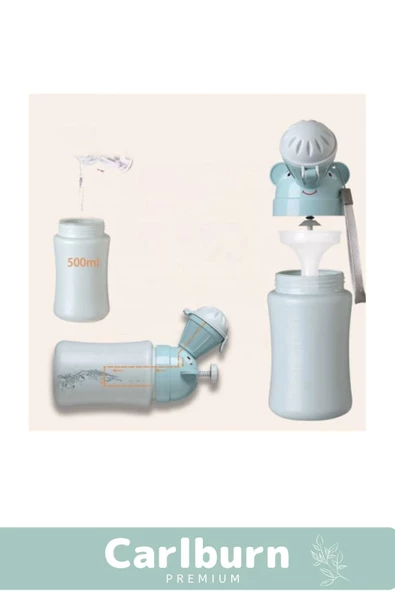 Özel Üretim Portatif Sızdırmaz Çocuk Pisuarı Şişe Araba Yolculuk Lazımlık Kız Erkek Küçük Tuvalet - 4