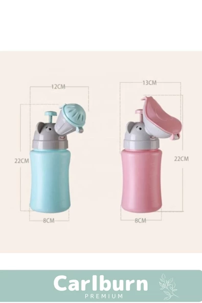 Özel Üretim Portatif Sızdırmaz Çocuk Pisuarı Şişe Araba Yolculuk Lazımlık Kız Erkek Küçük Tuvalet - 2