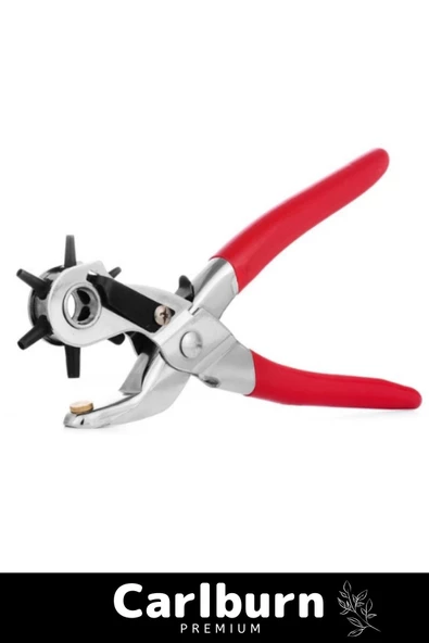 Özel Üretim 6 Başlıklı Delik Açıcı Perçin Prensi Erkek Kadın Pantolon Kemer Delme Pensesi - 2