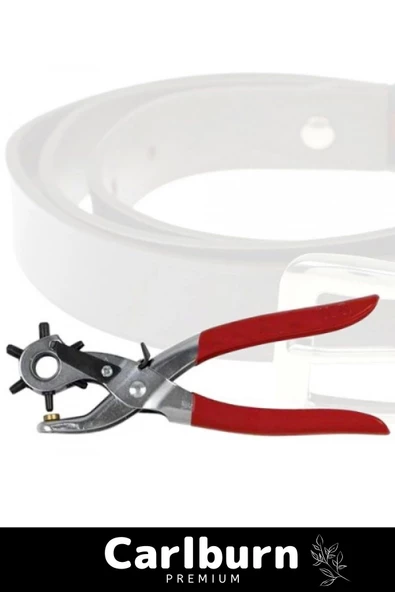 Özel Üretim 6 Başlıklı Delik Açıcı Perçin Prensi Erkek Kadın Pantolon Kemer Delme Pensesi - 4