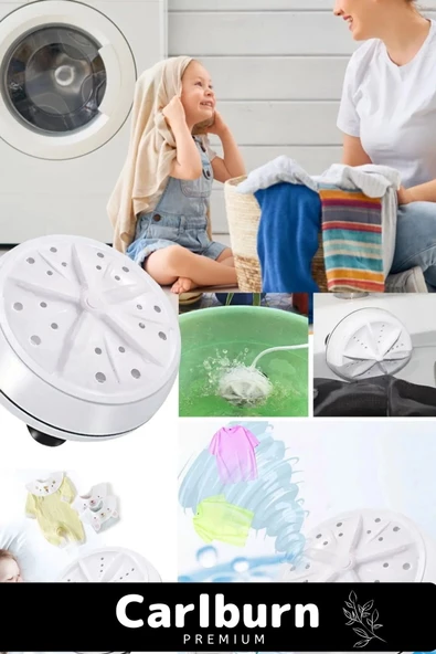 Özel Seyahat Mini Taşınabilir Çamaşır Makinesi Kir Yıkayıcı Kaldırır Kişisel Döner Türbini Yıkayıcı - 4