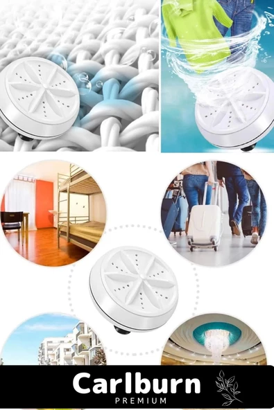 Özel Seyahat Mini Taşınabilir Çamaşır Makinesi Kir Yıkayıcı Kaldırır Kişisel Döner Türbini Yıkayıcı - 6