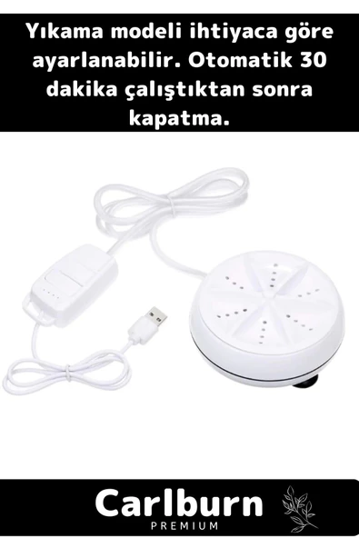 Özel Seyahat Mini Taşınabilir Çamaşır Makinesi Kir Yıkayıcı Kaldırır Kişisel Döner Türbini Yıkayıcı - 2