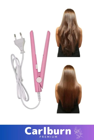 Profesyonel Seramik Uçlu Kablolu Seyahat Taşınabilir 20W Mini Saç Düzleştirici Bukle Yapıcı Makine - 5