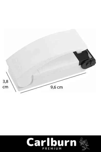 Premium Seri Pilli Yiyecekleri Taze Tutan Pratik Ağzı Açık Poşet Kapatıcı Handy Sealer - Resim 2