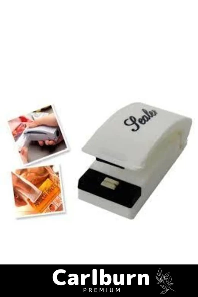 Premium Seri Pilli Yiyecekleri Taze Tutan Pratik Ağzı Açık Poşet Kapatıcı Handy Sealer - Resim 4