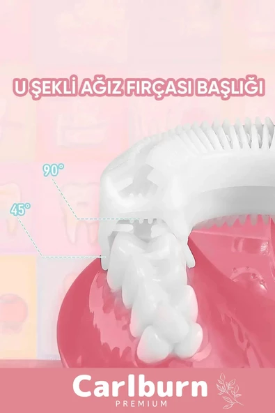 Özel Üretim Pürüzsüz Yuvarlak Kenar Gıda Sınıfı Silikondan Üretilen Yumuşak Bebek Çocuk Diş Fırçası - 7