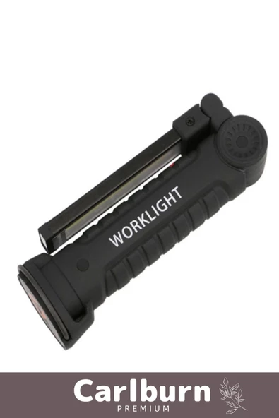 Premium Seri 3 Modlu Beyaz Gün Işığı Mıknatıslı Şarjlı Smd Led Güçlü Mıknatıslı Çalışma Lambası - 2