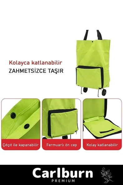 Özel Üretim Pratik Kolay Kurulum Piknik Kamp Deniz Balık Katlanabilir Çarşı Market Pazar Arabası - 2