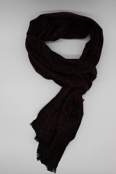 Bordo Desenli Kaşkol 1067225103
