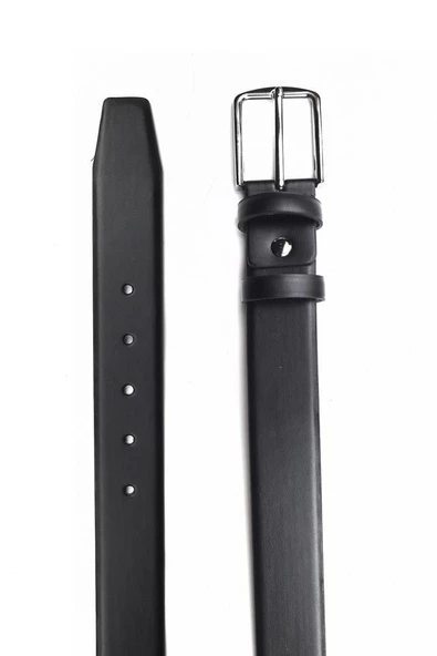 Siyah Suni Deri Analin Kemer 1046225105 - Resim 3