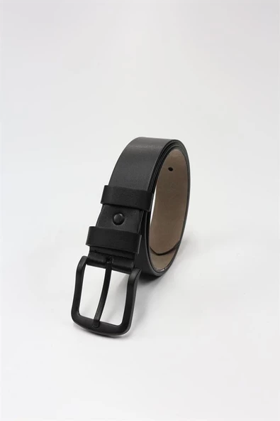 Siyah Suni Deri Analin Kemer 1046225101 ürün görseli