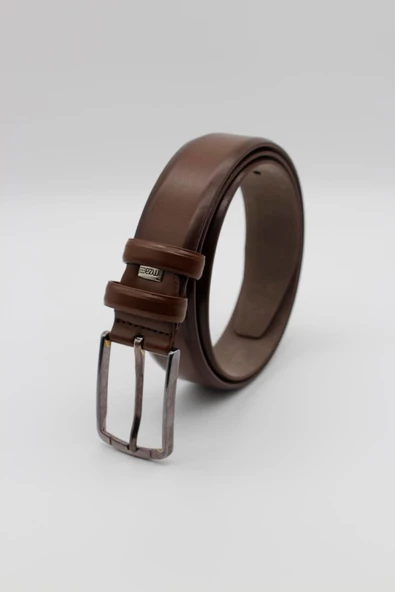 Koyu Kahverengi DİKİŞSİZ 3,5 CM KEMER