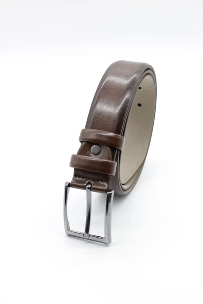 Koyu Kahverengi DİKİŞSİZ 3,5 CM KEMER
