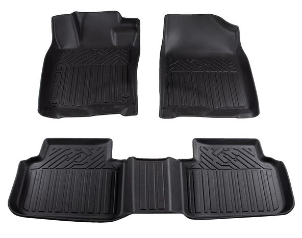 Honda Civic FE 2021 ve Sonrası 7D Havuzlu Paspas - 2