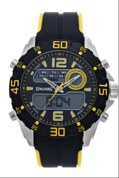 SPALDING SP-50 DİJİTAL VE ANALOG SPOR SAAT - 2