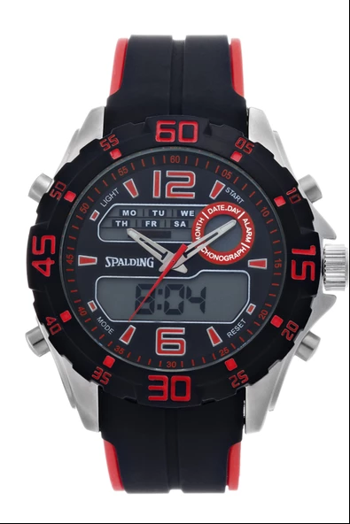 SPALDING SP-50 DİJİTAL VE ANALOG SPOR SAAT - 4