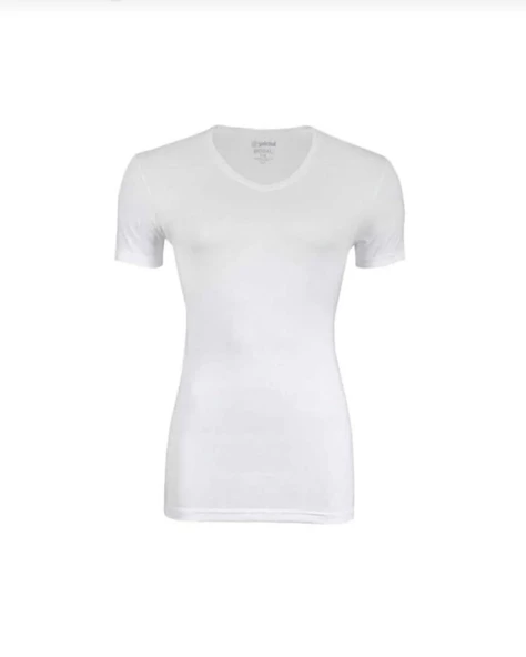 YILDIZ 150 ERKEK MODAL V YAKA KISA KOL ATLET 3 ADET - Resim 2