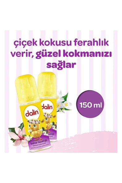 Dalin Bahar Tazeliği Bebek Kolonyası 150 ml - 5