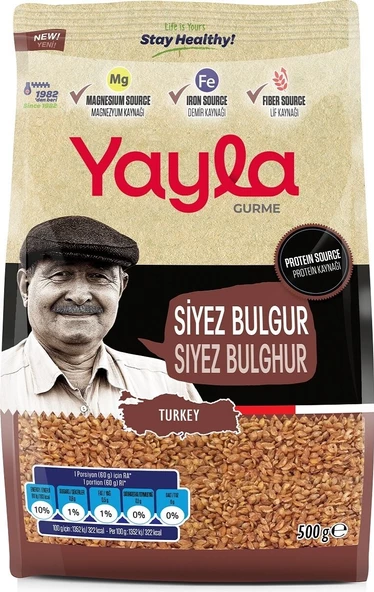 Yayla Gurme Siyez Bulgur 500 gr