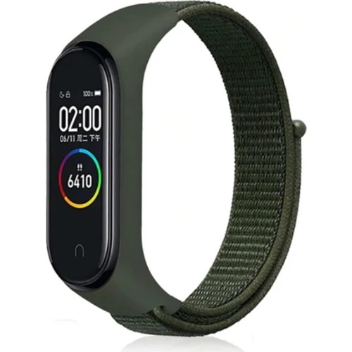 Xiaomi Mi Band 3/4/5/6 Uyumlu Akıllı Bileklik Hasır Kordon (Saat Değildir) - 10