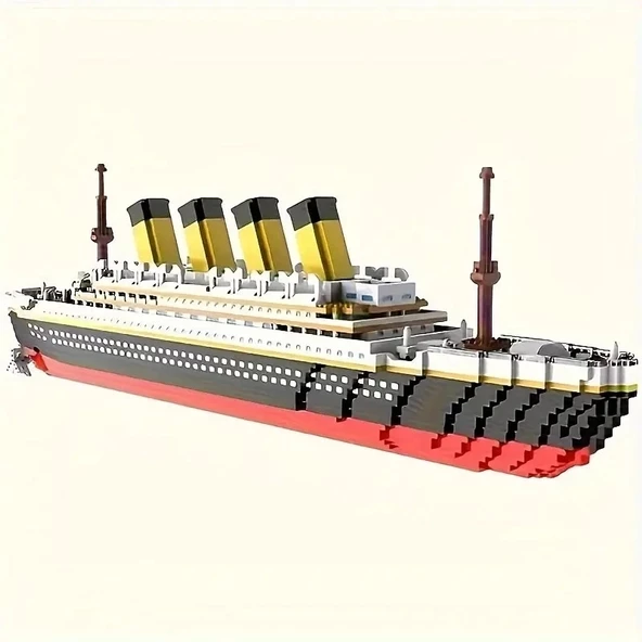 Titanic 3D Lego BULDING BLOCKS 1031 Parça 12+ YAŞ Puzzle Tekne Gemi Hediye - 2