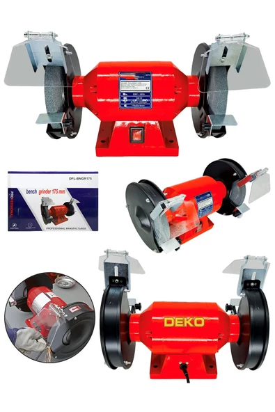 Bakır Sargı Turbo Motorlu 175 Mm Deko Turkey Çark Motoru - Profesyonel Zımpara ve Bileme Makinesi