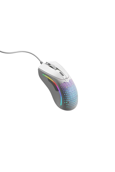 Glorious Model D 2 RGB 26000 DPI Kablolu Oyuncu Mouse Beyaz - 5