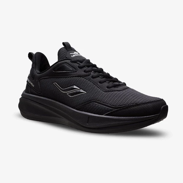 Lescon Street Runner 2 Siyah Erkek Koşu Spor Ayakkabı - Resim 3