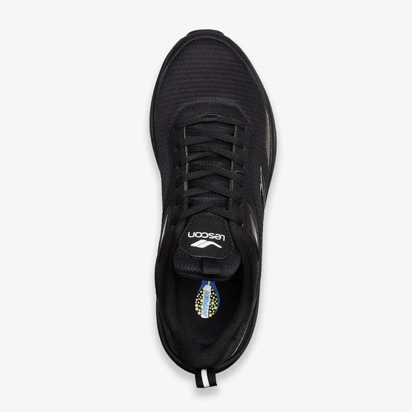 Lescon Street Runner 2 Siyah Erkek Koşu Spor Ayakkabı - Resim 5