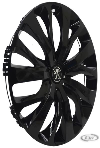 Jant Kapağı Kırılmaz 15" Parlak Siyah Rifter Yeni Model (1 ADET) - 2