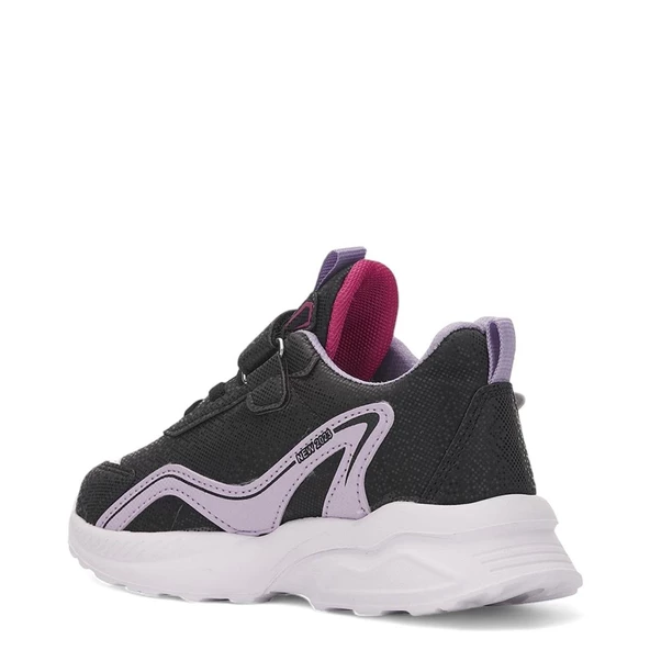 Albishoes Kız Çocuk Mevsimlik Kışlık Hafif Rahat Taban Cırtlı Sneaker Çocuk Spor Ayakkabı (26-35) - 3