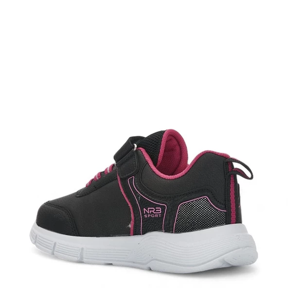 Albishoes Kız  Çocuk Kışlık Mevsimlik Cırt Cırtlı Hafif Rahat Taban Sneaker Spor Ayakkabı - 3