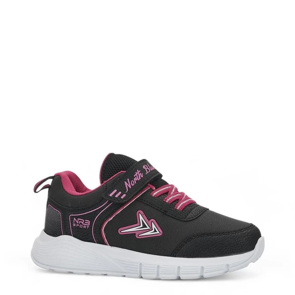 Albishoes Kız  Çocuk Kışlık Mevsimlik Cırt Cırtlı Hafif Rahat Taban Sneaker Spor Ayakkabı