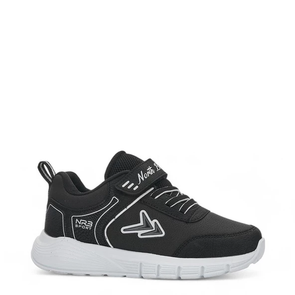 Albishoes Unisex Erkek Çocuk Kışlık Mevsimlik Cırt Cırtlı Hafif Rahat Taban Sneaker Spor Ayakkabı