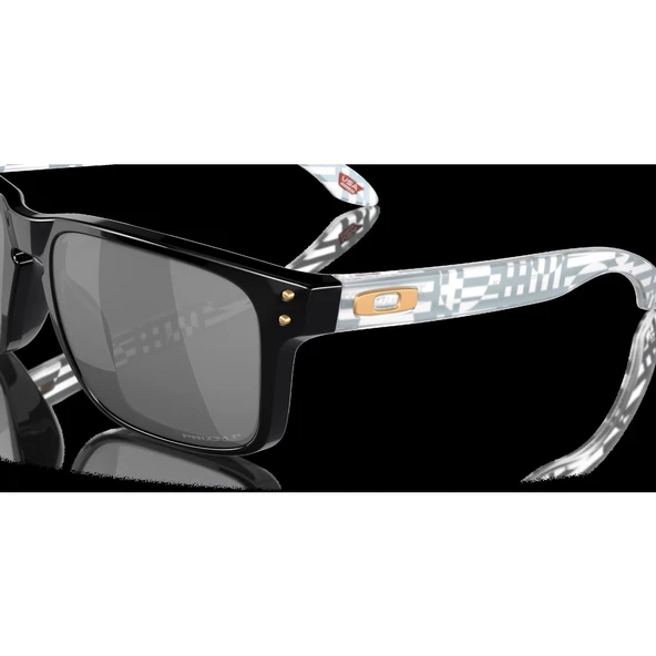 Oakley Holbrook Black Introspect w/ PrizmBlackP Unısex Gözlük 0OO9102-OAK.9102-1 - Resim 3