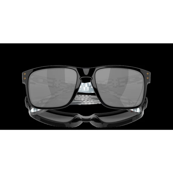 Oakley Holbrook Black Introspect w/ PrizmBlackP Unısex Gözlük 0OO9102-OAK.9102-1 - Resim 5