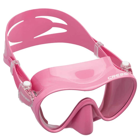 Cressi F1 Frameless Dalış Maskesi PINK YETİŞKİN - 4