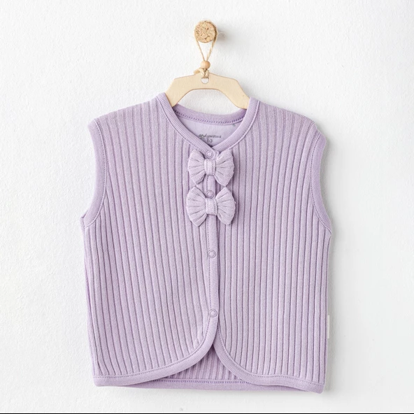 Kız Bebek Yelek Vest Sweet Penguin AC25098 - Resim 7