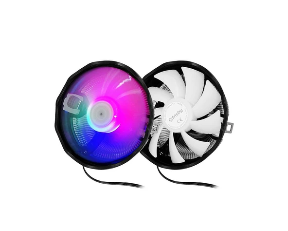 Frisby FCL-F1316C CPU Intel 1366-115x Serisi - AMD AM2-AM2+-AM3-AM4 Serisi LGA775-115x soğutucu - Resim 3