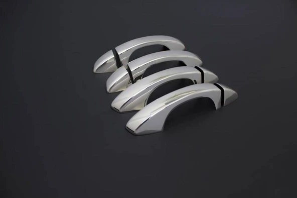 OMSA Skoda Scala Krom Kapı Kolu 4 Kapı 8 Parça (Sensörsüz) 2020 ve Sonrası - Resim 3