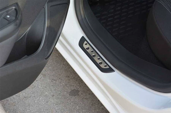 OMSA Renault Clio 4 Dotline Kapı Eşiği 4 Prarça Flexill 2012 ve Sonrası - 2