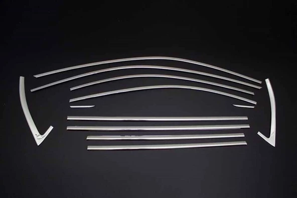 OMSA Skoda Superb B8 Krom Cam Çerçevesi 12 Parça 2015-2023 Arası ürün görseli 1